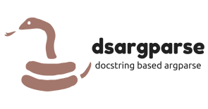 docstring based argparse.